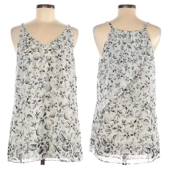 Cabi Sleeveless Blouse w/ Flutter Back - Picture 1 of 12